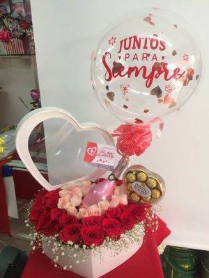 Corazon Rosas Chocolates JP Chanet $350.000
